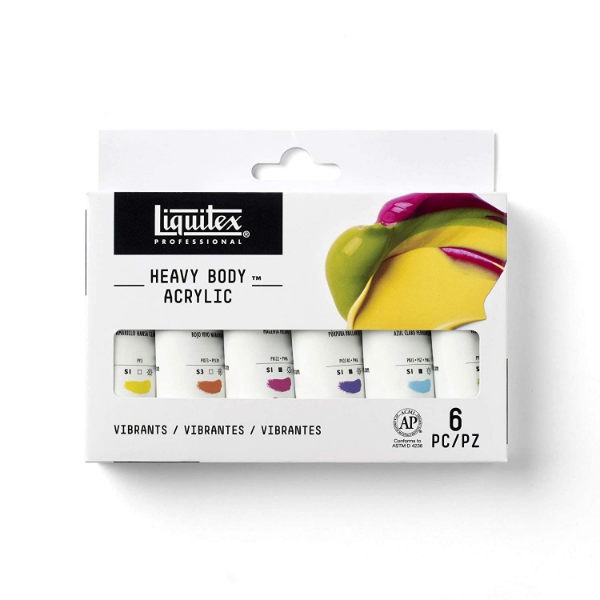 Picture of Liquitex Professional Heavy Body Acrylic Vibrants - Set of 6 (22ml)