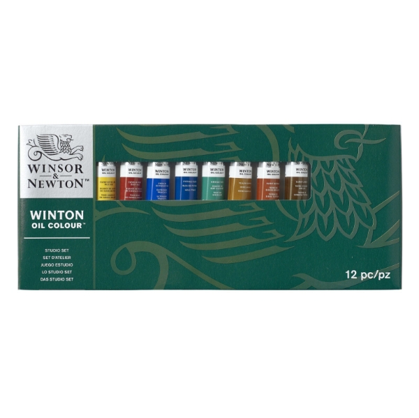 Picture of Winsor & Newton Winton Oil Colour - Studio Set of 12 (21ml)