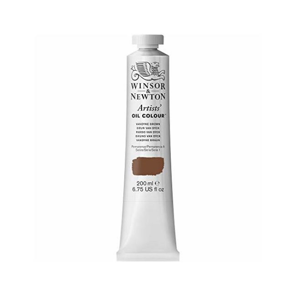 Picture of Winsor & Newton Artist Oil Colour  - Vandyke Brown (200ml)