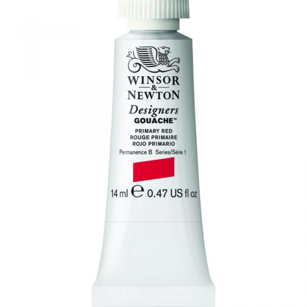 Picture of Winsor & Newton Designers Gouache 14ml - SR1 - Primary Red