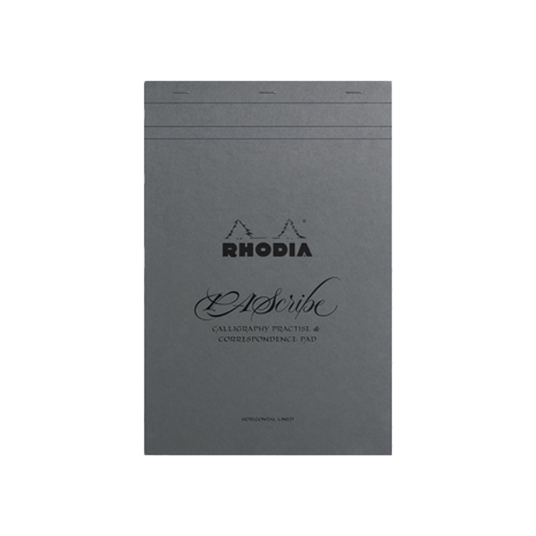 Picture of Rhodia PAscribe Calligraphy Practise Grey Pad (21x32cm)