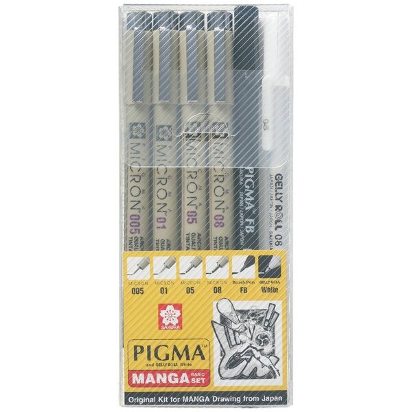 Picture of Sakura Pigma Manga Basic Pen Set