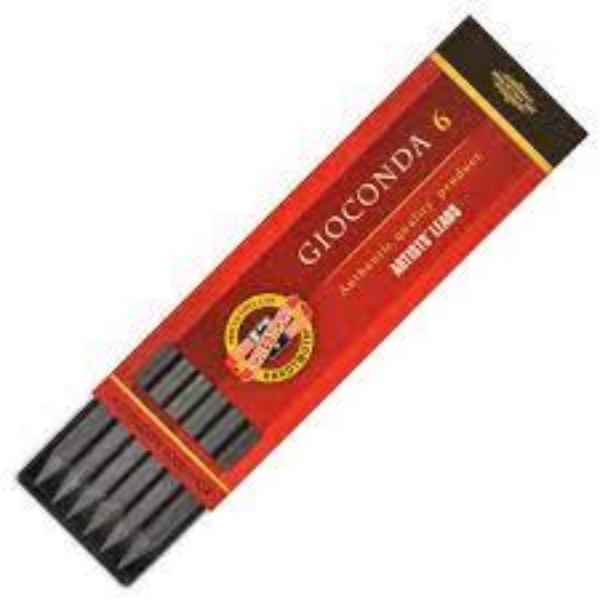 Picture of Kohinoor Graphite Leads 6B - Set of 6