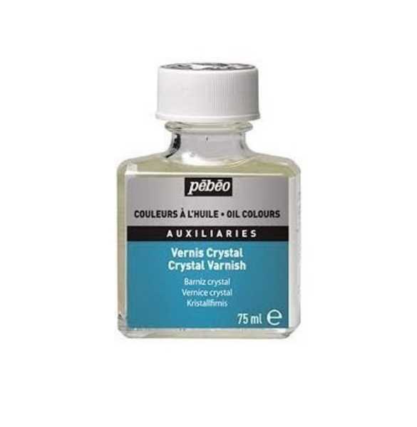 Picture of Pebeo Glossy Crystal Brilliant Varnish For Oil Colours - 75ml