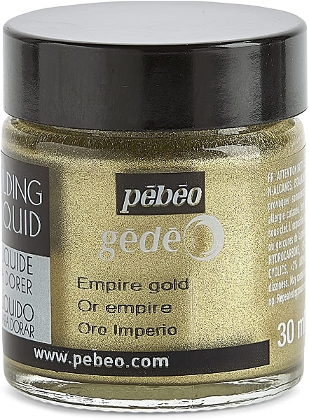 Picture of Pebeo Gilding Liquid - 30ml Empire gold 