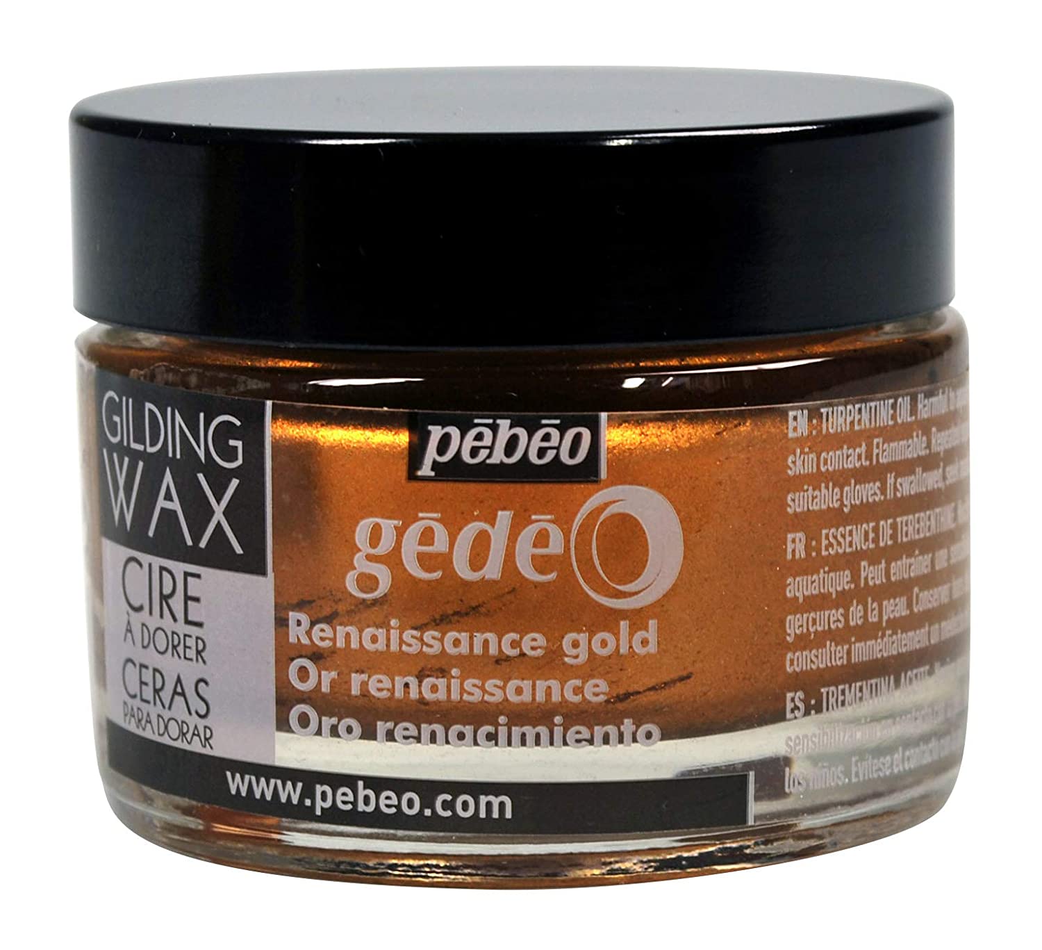 Pebeo Gilding Wax 30ml Renaissance Gold