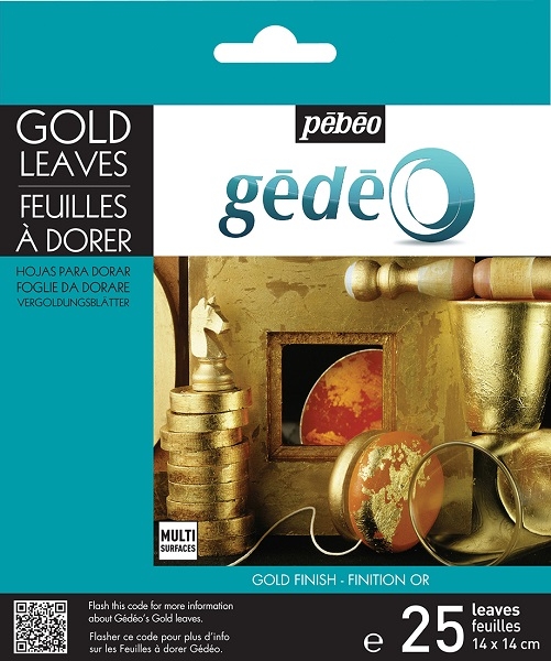 Picture of Pebeo Gedeo Gold Leaves - Pack of 25 