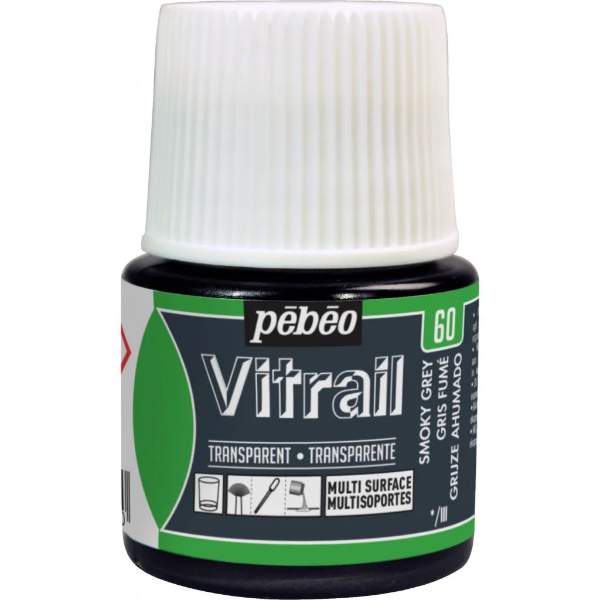Picture of Pebeo Vitrail - 45ml Smoky Grey (60)