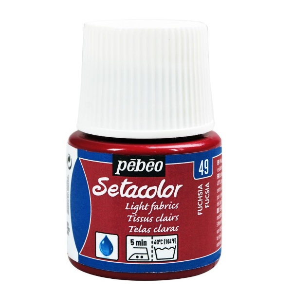 Picture of Pebeo Setacolor Light Fabrics - 45ml Fuchsia(49)