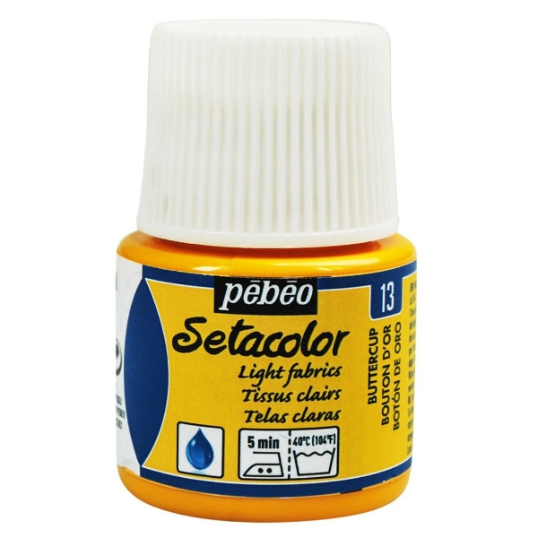 Picture of Pebeo Setacolor Light Fabrics - 45ml Buttercup(13)