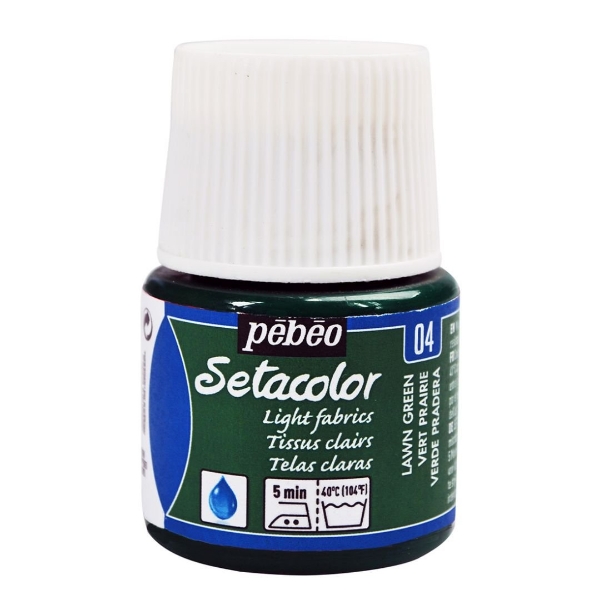 Picture of Pebeo Setacolor Light Fabrics - 45ml Lawn Green(04)