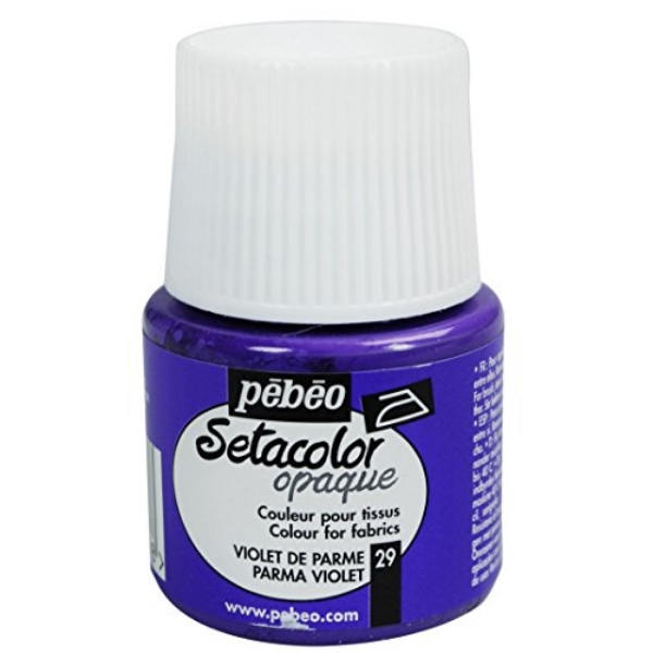 Picture of Pebeo Setacolor Light Fabrics - 45ml Parma Violet(29)