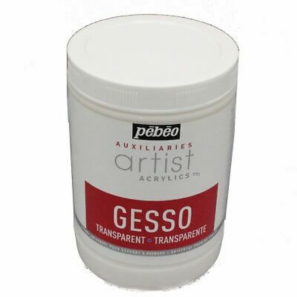 Picture of Pebeo Artist Acrylic Gesso Transparent - 1 Litre