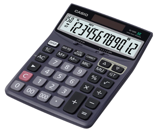 Picture of CASIO Calculator DJ-120D Check & Correct