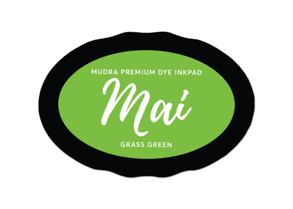 Picture of Mudra Premium Dye Ink Pad - Grass Green