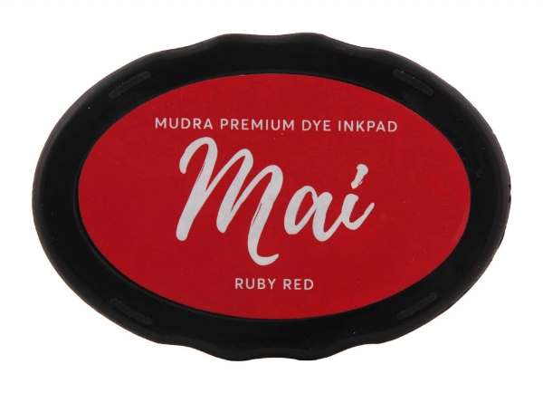 Picture of Mudra Premium Dye Ink Pad - Ruby Red