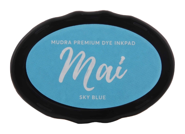 Picture of Mudra Premium Dye Ink Pad - Sky Blue