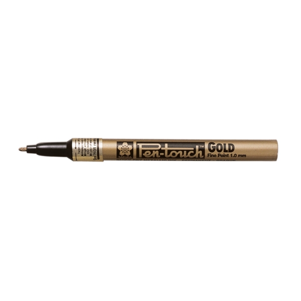 Picture of Sakura Pen Touch Fine Marker - Gold (1.0mm)