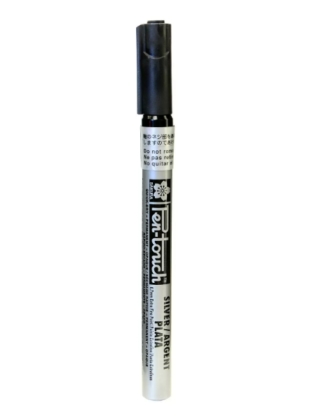 Picture of Sakura Pen Touch Extra Fine Marker - Silver (0.7mm) 