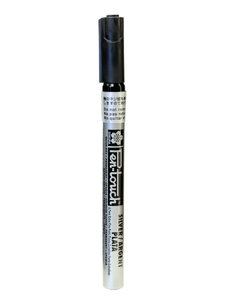 Sakura Pen Touch Extra Fine Marker Silver