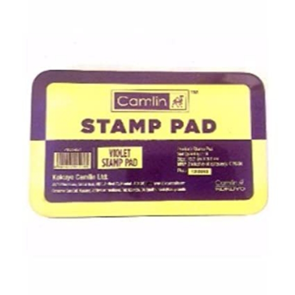 Camlin Stamp Pad Violet General Stationery