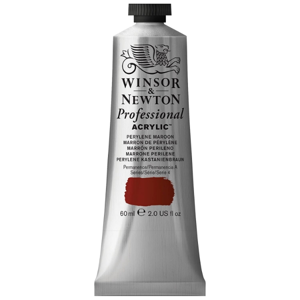 Picture of Winsor & Newton Professional Acrylic Colour 60ml - Perylene Maroon (S-4)