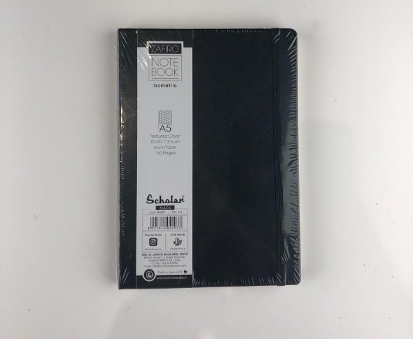 Picture of Scholar Zafiro  Note Book - Isometric  A5 160 Pgs 
