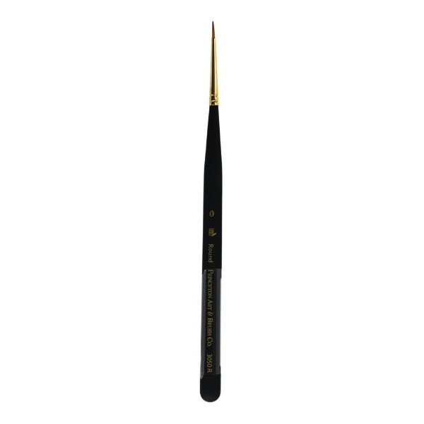 Picture of Princeton Mini-Detailer Synthetic Round Brush - 3050R0 (Size 0)