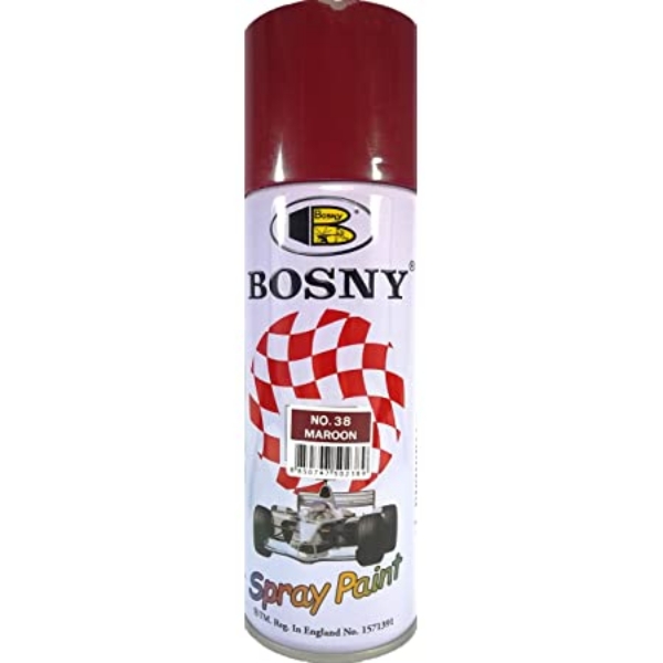 Picture of Bosny Spray Paint No.38 Maroon  