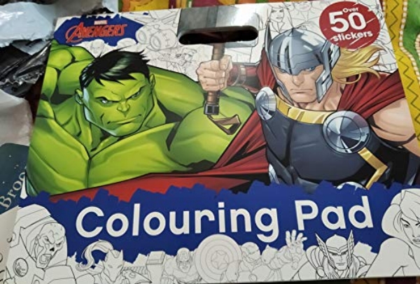 Picture of HTC Marvel Avengers Colouring Pad