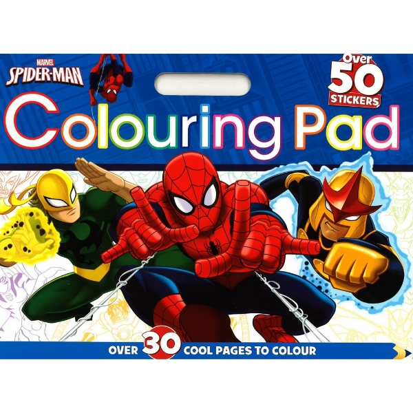 Picture of HTC Marvel Spider-Man Colouring Pad  