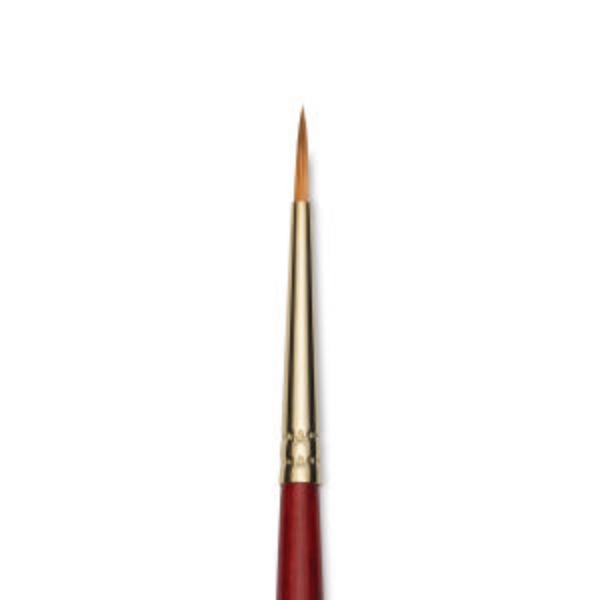 Picture of Princeton Heritage Synthetic Long Handle Round Brush - 4000R (Size 3)