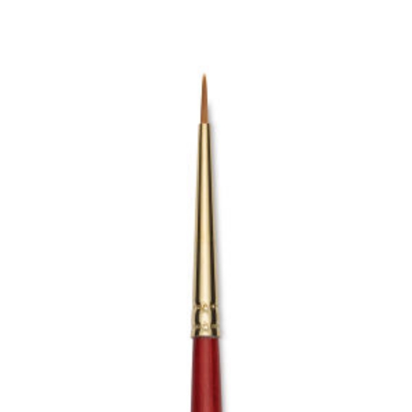 Picture of Princeton Heritage Synthetic Long Hand Round Brush - 4000R (Size - 2/0)