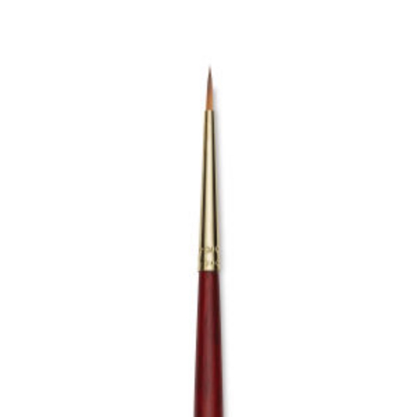 Picture of Princeton Heritage Synthetic Long Handle Round Brush - 4000R (Size 2)