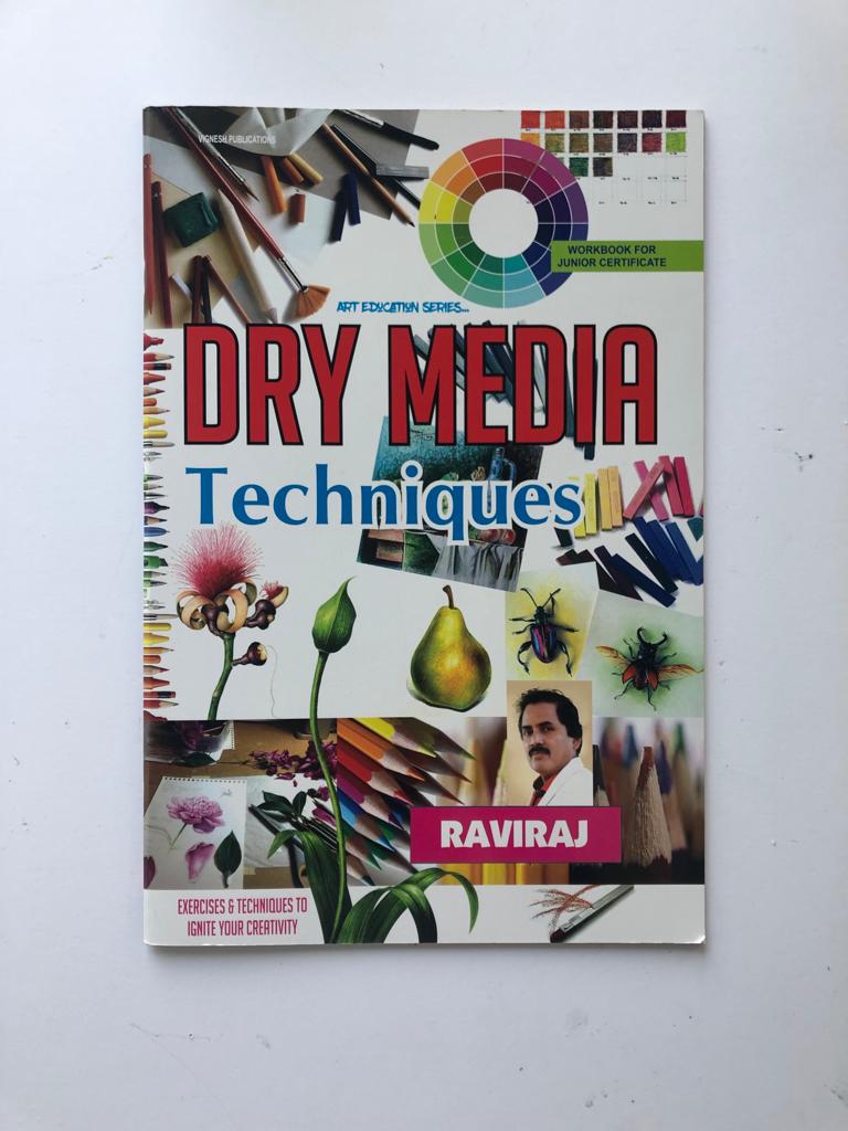 Dry Media Techniques Art Book By Raviraj