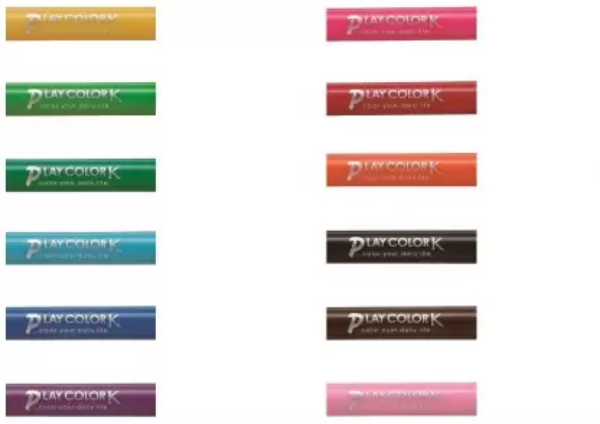 Picture of Tombow Twin Tip Water Based Markers Set of 12 Colors