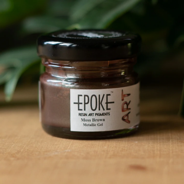 Picture of Epoke Resin Art Pigments Moss Brown - 20g