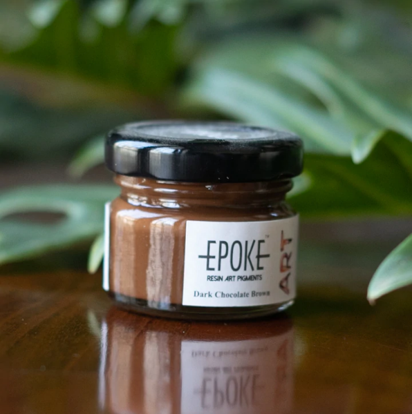 Picture of Epoke Resin Art Pigments Dark Chocolate - 25g 