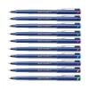 Picture of Luxor Finewriter Pen Set of 10 Assorted (0.5mm)