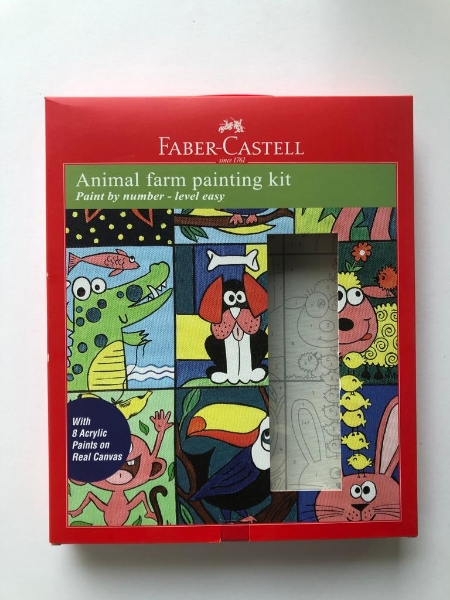 Picture of Faber-Castell  Animal Farm Painting Kit 