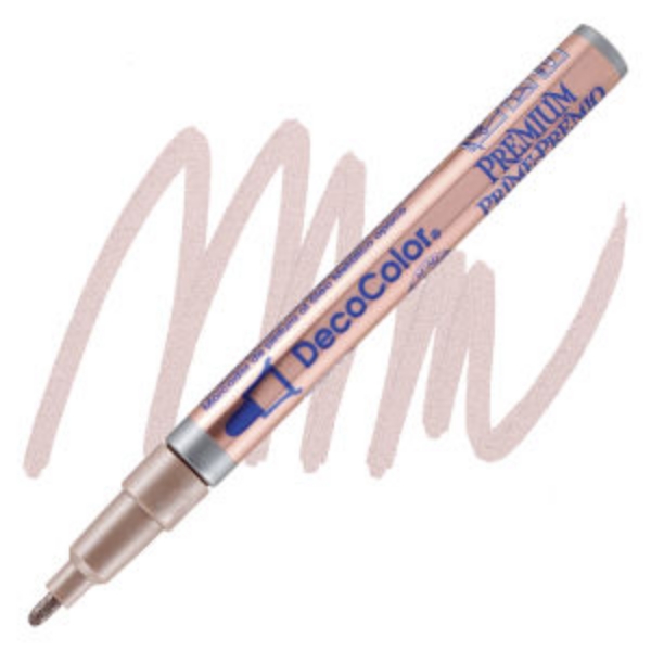 Decocolor Premium Paint Marker 3mm Fine Tip Rose Gold