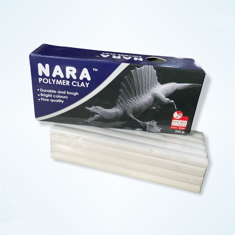 Nara Polymer Clay White 250g
