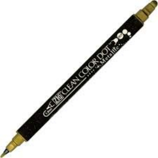 Picture of Zig Clean Color Dot Metallic Marker - Gold