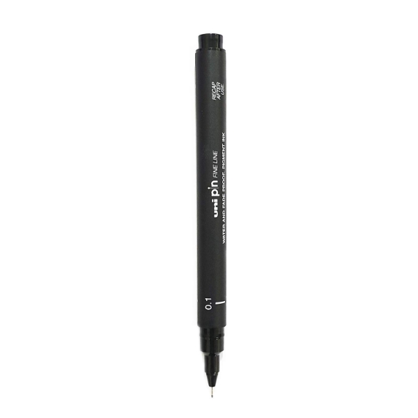 Picture of Uni Pin Fine Line Pen 0.1-200 Black