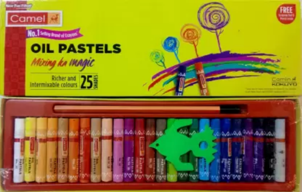 Picture of Camlin Oil Pastel - 25 Shades