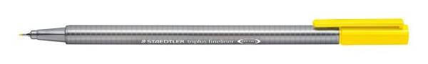 Picture of Staedtler Triplus Fineliner Pen - 334 Yellow(001) 