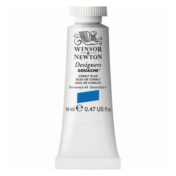 Picture of Winsor & Newton Designers Gouache 14ml - SR4 - Cobalt Blue