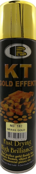 Picture of Bosny Spray Paint No.182 Brass Gold 