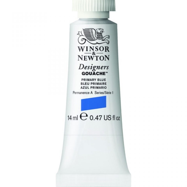 Picture of Winsor & Newton Designers Gouache 14ml - SR1 - Primary Blue