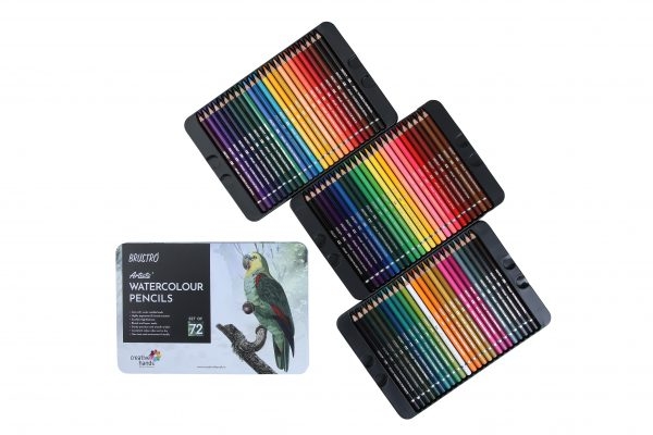 Picture of Brustro Artist Watercolor Pencils Set of 72